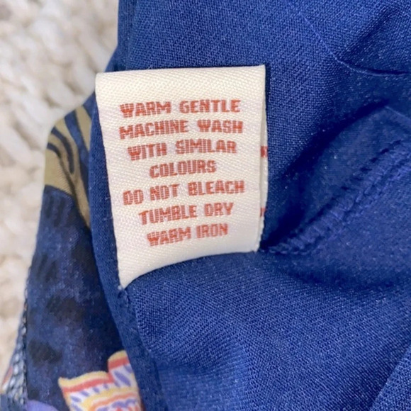 Aryeh blue floral boho romper size large - Picture 9 of 9